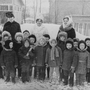 Детский сад "Чапаёнок" прим. 1974г. (ф-а Волкова)